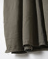 INAM2663TD 30s COTTON TWILL OVERDYE WORK GATHER LONG SHIRT