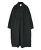 INAM2663TD 30s COTTON TWILL OVERDYE WORK GATHER LONG SHIRT