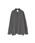 INHT2512CCD COTTON CHECK OVERDYE ONE-UP COLLAR SHIRT