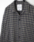 INHT2512CCD COTTON CHECK OVERDYE ONE-UP COLLAR SHIRT