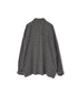 INHT2512CCD COTTON CHECK OVERDYE ONE-UP COLLAR SHIRT
