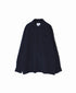 INHT2512CLD COTTON LINEN PLAIN OVERDYE ONE-UP COLLAR SHIRT