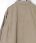 INHT2512CLD COTTON LINEN PLAIN OVERDYE ONE-UP COLLAR SHIRT