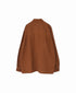 INHT2512CLD COTTON LINEN PLAIN OVERDYE ONE-UP COLLAR SHIRT