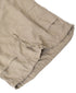 INHT2514CLD COTTON LINEN PLAIN OVERDYE EASY SKIRT
