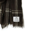 INHT2582 WOOL CHECK STOLE