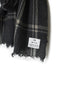 INHT2582 WOOL CHECK STOLE