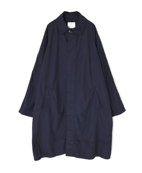INHT2601CP 60s COTTON POPLIN OVERDYE BALMACAAN COAT