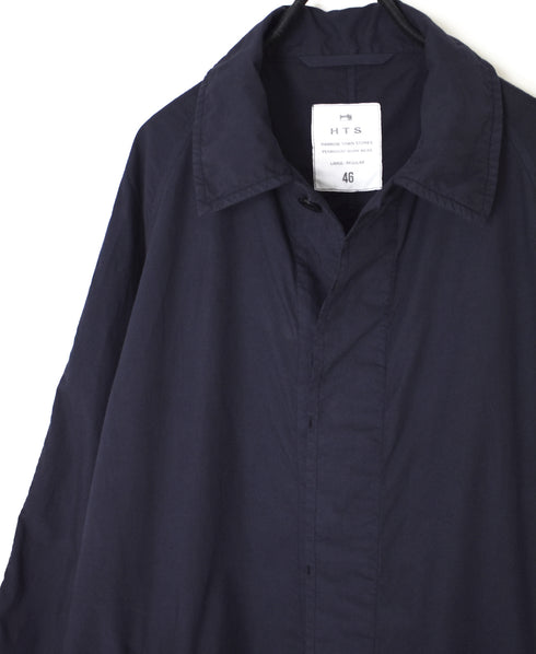 INHT2601CP 60s COTTON POPLIN OVERDYE BALMACAAN COAT