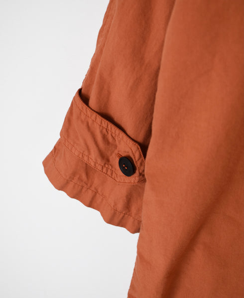INHT2601CP 60s COTTON POPLIN OVERDYE BALMACAAN COAT