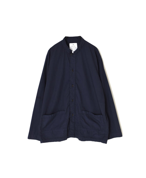 INHT2602CP 60s COTTON POPLIN OVERDYE STAND COLLAR COVERALL