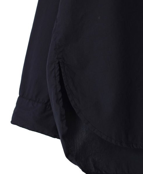 INHT2603CP 60s COTTON POPLIN OVERDYE HENLEY NECK SHIRT