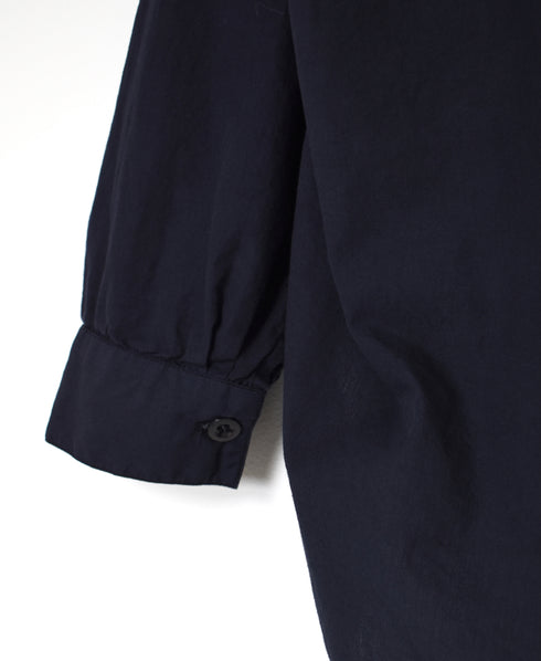 INHT2604CP 60s COTTON POPLIN OVERDYE HOODED PULLOVER SHIRT