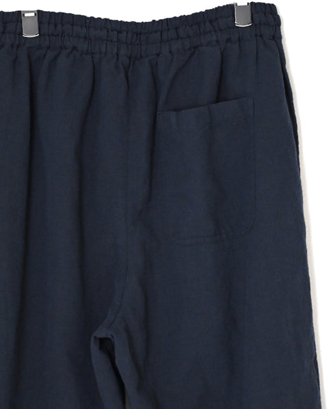 INHT2613CLD COTTON LINEN PLAIN OVERDYE EASY PANTS