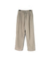 INHT2613CLD COTTON LINEN PLAIN OVERDYE EASY PANTS