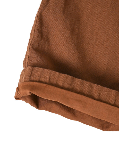 INHT2613CLD COTTON LINEN PLAIN OVERDYE EASY PANTS