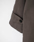 INHT2651D COTTON HERRINGBONE PLAIN OVERDYE BALMACAAN COAT