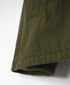 INHT2652D COTTON HERRINGBONE PLAIN OVERDYE STAND COLLAR DOUBLE BREAST JACKET