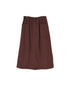 INHT2654D COTTON HERRINGBONE PLAIN OVERDYE EASY SKIRT