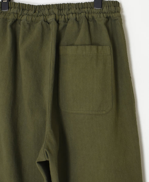 INHT2655D COTTON HERRINGBONE PLAIN OVERDYE EASY PANTS