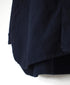 INHT2673D COTTON FLANNEL PLAIN OVERDYE STAND COLLAR SHIRT