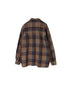 INHT2681CD COTTON CHECK OVERDYE ONE-UP COLLAR SHIRT