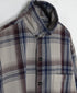 INHT2681CD COTTON CHECK OVERDYE ONE-UP COLLAR SHIRT