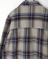 INHT2681CD COTTON CHECK OVERDYE ONE-UP COLLAR SHIRT