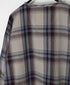 INHT2682CD COTTON CHECK OVERDYE HENLEY NECK SHIRT