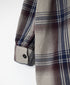 INHT2683CD COTTON CHECK OVERDYE STAND COLLAR SHIRT