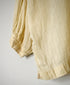 INMDS25012D AUTO LOOM COTTON/LINEN PLAIN OVERDYE BACK OPENING CREW-NECK SHIRT