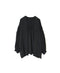INMDS25012D AUTO LOOM COTTON/LINEN PLAIN OVERDYE BACK OPENING CREW-NECK SHIRT