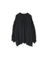 INMDS25012D AUTO LOOM COTTON/LINEN PLAIN OVERDYE BACK OPENING CREW-NECK SHIRT