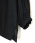 INMDS25012D AUTO LOOM COTTON/LINEN PLAIN OVERDYE BACK OPENING CREW-NECK SHIRT