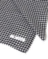 INMDS25026 HANDWOVEN COTTON/SILK GINGHAM CHECK SQUARE STOLE 58×58cm