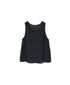 INMDS25081 HANDWOVEN COTTON SILK CHECK U-NECK TANK TOP