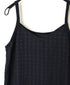 INMDS25083 HANDWOVEN COTTON SILK CHECK 2WAY CAMISOLE