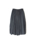 NMDS25236D COTTON & LINEN PATCHWORK RAJASTHAN TUCK GATHERED SKIRT