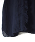 INMDS26001D 60s AUTOLOOM LINEN PLAIN OVERDYE FRENCH/SL FRILL COLLAR SHIRTS