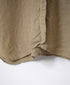 INMDS26002D 60s AUTOLOOM LINEN PLAIN OVERDYE FRILL COLLAR LONG SHIRTS