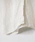 INMDS26002D 60s AUTOLOOM LINEN PLAIN OVERDYE FRILL COLLAR LONG SHIRTS