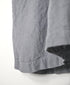 INMDS26004D 60s AUTOLOOM LINEN PLAIN OVERDYE BACK OPENING PULLOVER DRESS WITH MINI PINTUCK