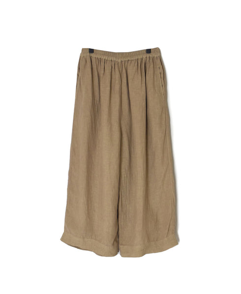 INMDS26005D 60s AUTOLOOM LINEN PLAIN OVERDYE EASY PANTS