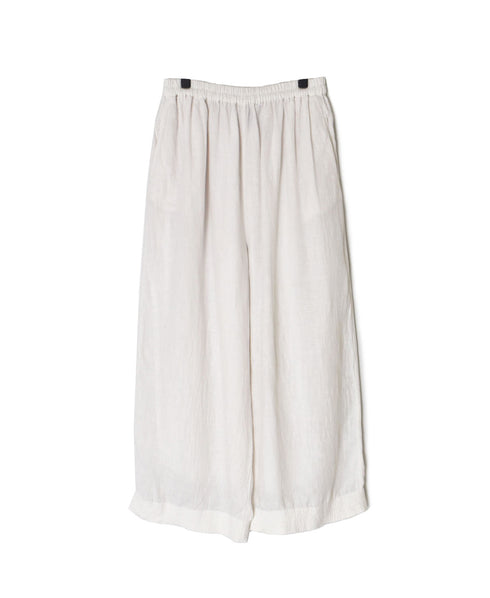 INMDS26005D 60s AUTOLOOM LINEN PLAIN OVERDYE EASY PANTS