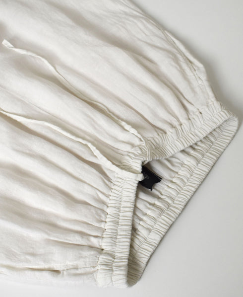 INMDS26005D 60s AUTOLOOM LINEN PLAIN OVERDYE EASY PANTS
