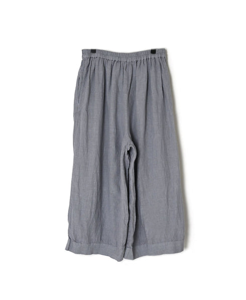 INMDS26005D 60s AUTOLOOM LINEN PLAIN OVERDYE EASY PANTS