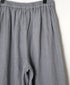 INMDS26005D 60s AUTOLOOM LINEN PLAIN OVERDYE EASY PANTS