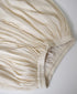 INMDS26012D 60s AUTOLOOM LINEN/COTTON PLAIN OVERDYE GATHERED SKIRT