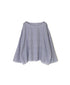 INMDS26022 HANDWOVEN COTTON/SILK SMALL GINGHAM CHECK DROP SHOULDER SMOCK