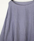 INMDS26022 HANDWOVEN COTTON/SILK SMALL GINGHAM CHECK DROP SHOULDER SMOCK